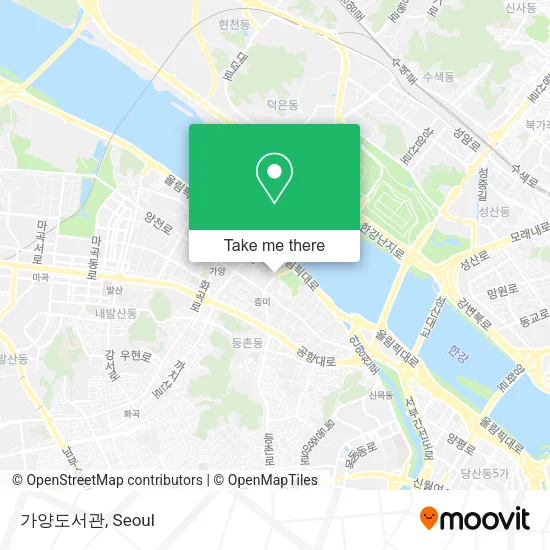 가양도서관 map