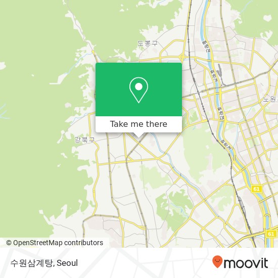 수원삼계탕 map
