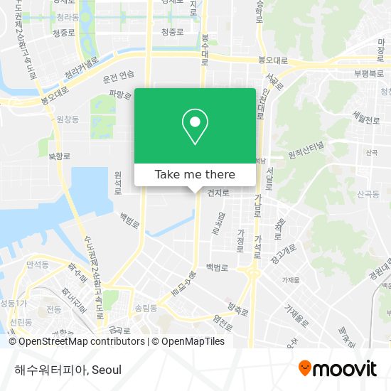 해수워터피아 map