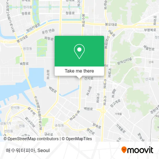 해수워터피아 map