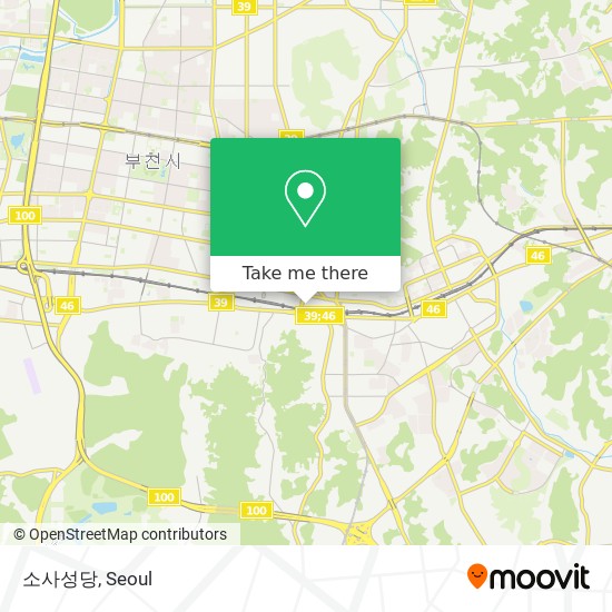 소사성당 map