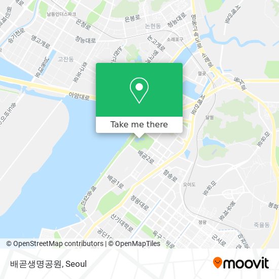 배곧생명공원 map