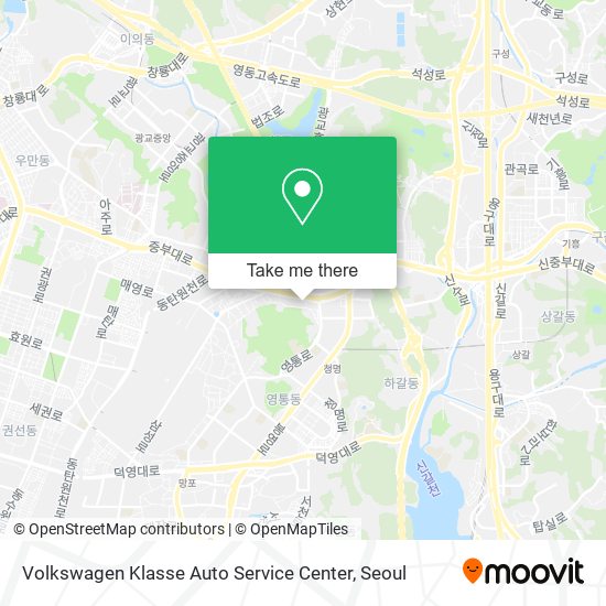 Volkswagen Klasse Auto Service Center map