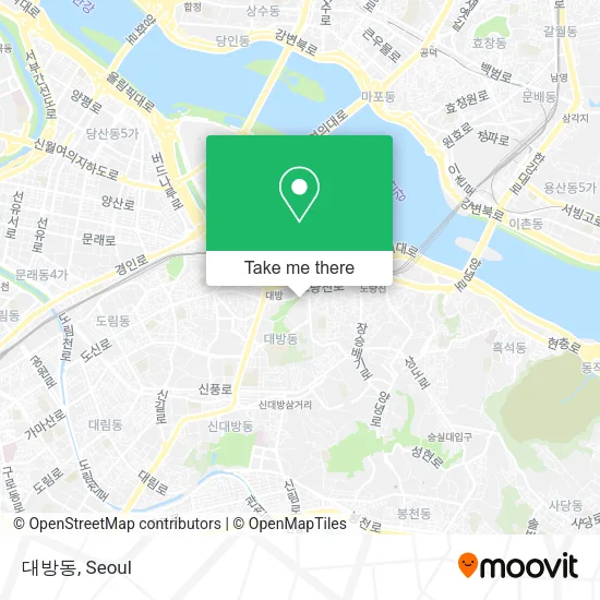 대방동 map