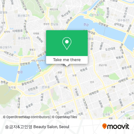 송금자&고인영 Beauty Salon map