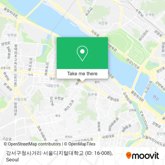 강서구청사거리·서울디지털대학교 (ID: 16-008) map