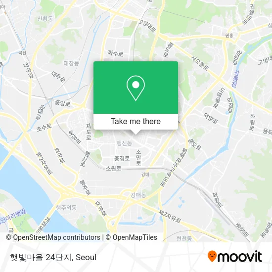 햇빛마을 24단지 map