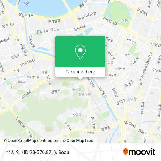 수서역 (ID:23-576,871) map