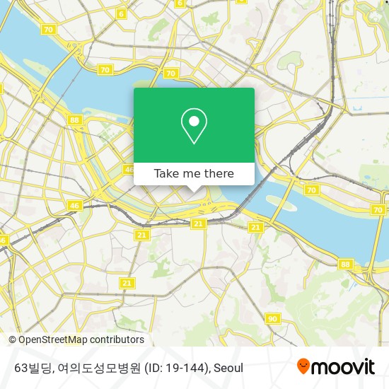 63빌딩, 여의도성모병원 (ID: 19-144) map