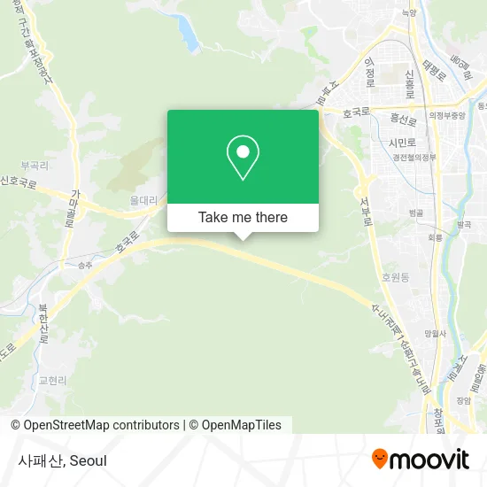 사패산 map