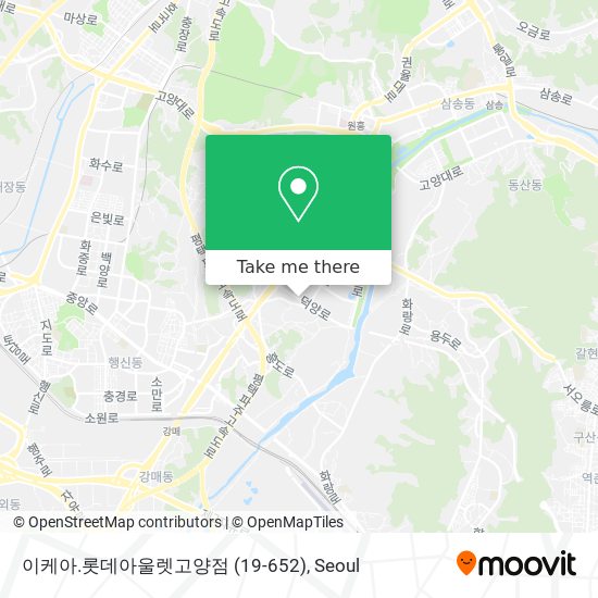 이케아.롯데아울렛고양점 (19-652) map