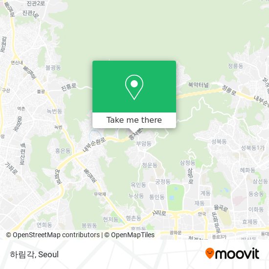 하림각 map