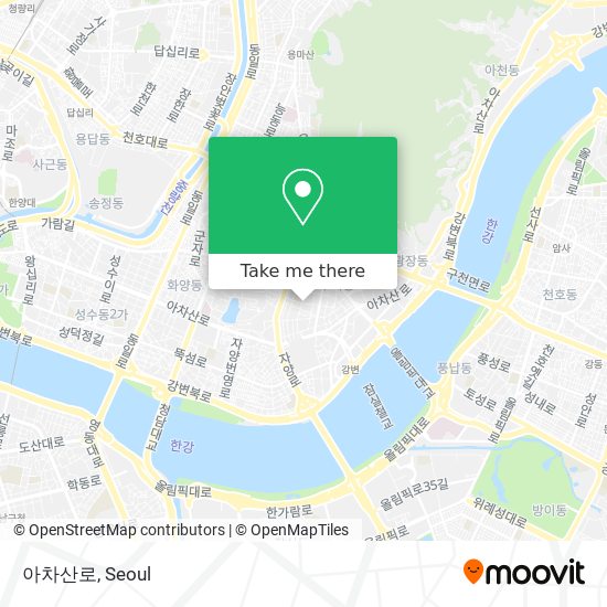 아차산로 map