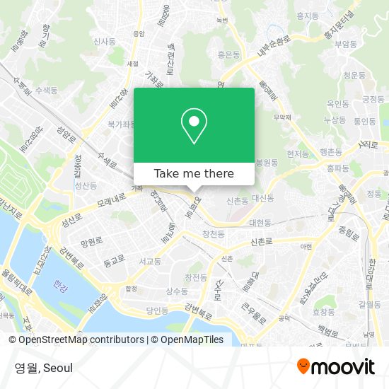 영월 map