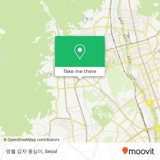 영월 감자 옹심이 map