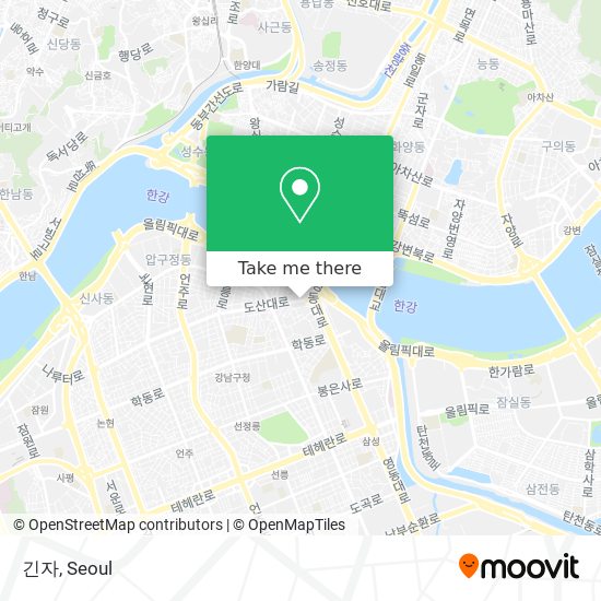 긴자 map