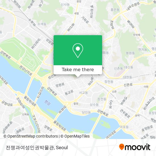 전쟁과여성인권박물관 map