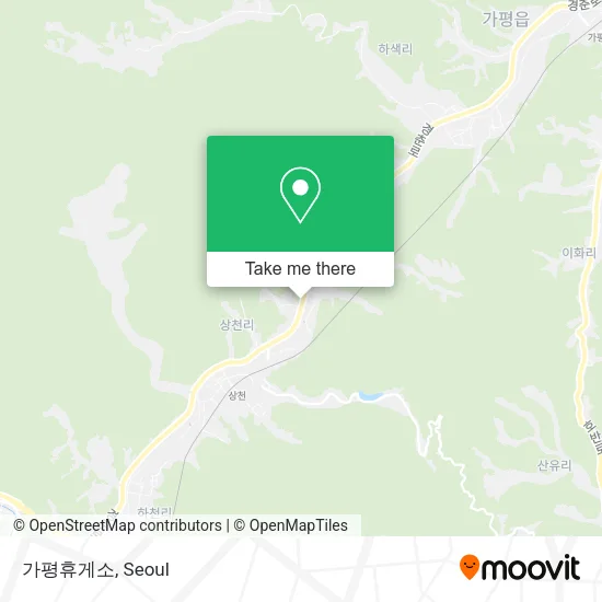 가평휴게소 map