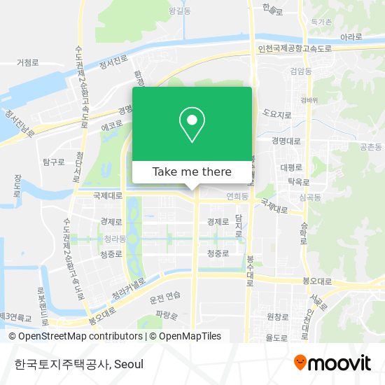 한국토지주택공사 map