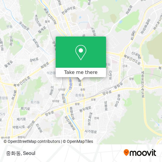 중화동 map
