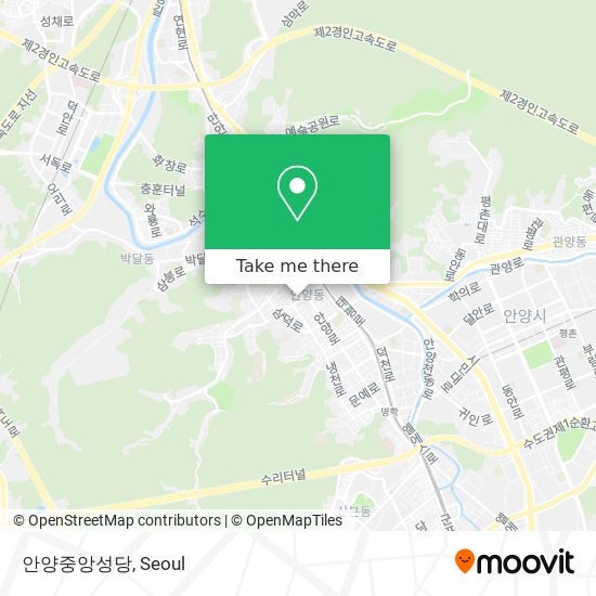 안양중앙성당 map