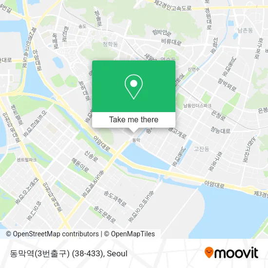 동막역(3번출구) (38-433) map