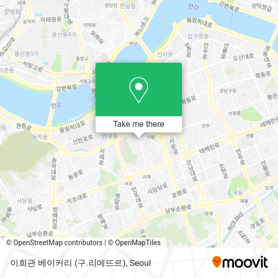 이희관 베이커리 (구.리메뜨르) map