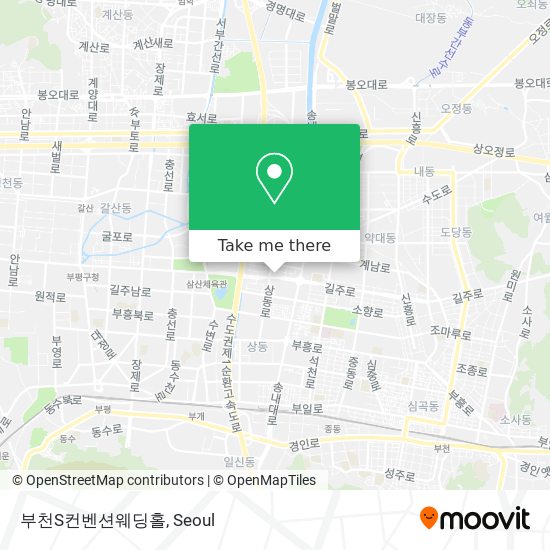부천S컨벤션웨딩홀 map