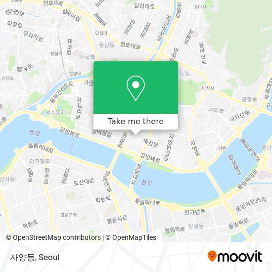 자양동 map