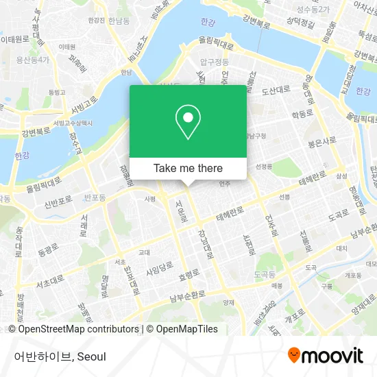 어반하이브 map