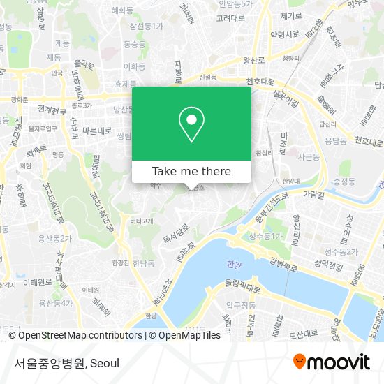 서울중앙병원 map