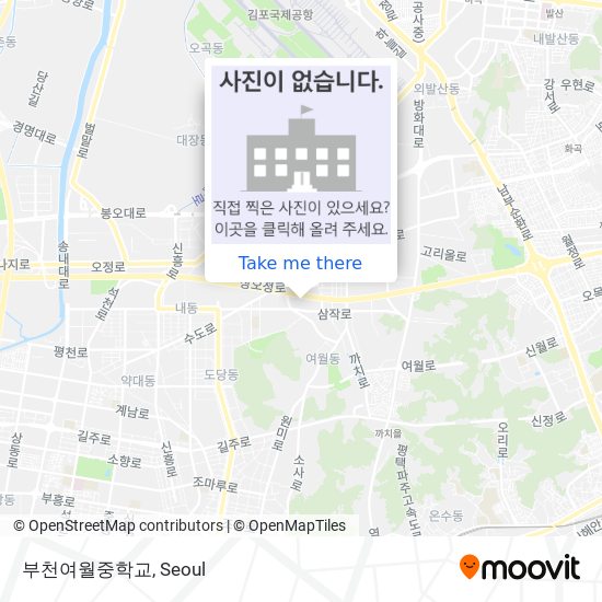 부천여월중학교 map