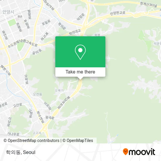 학의동 map