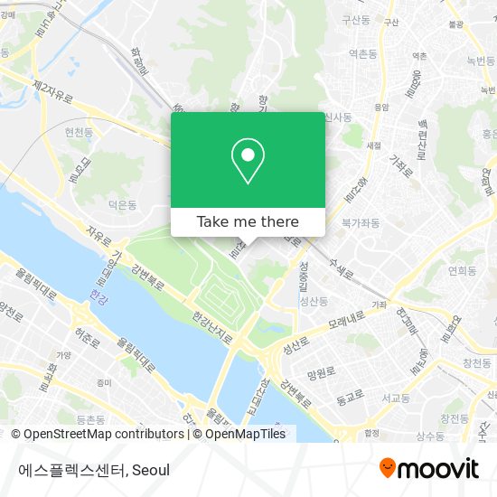 에스플렉스센터 map