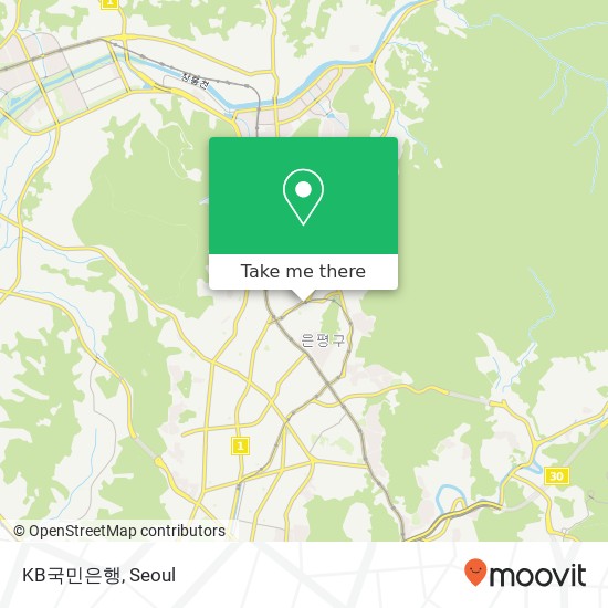 KB국민은행 map