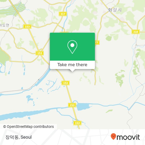 장덕동 map