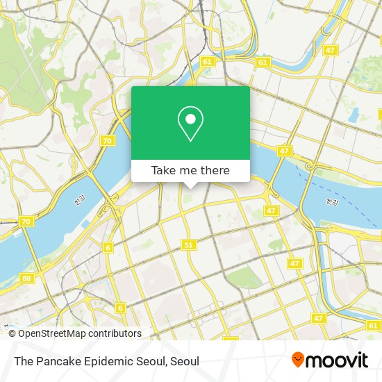 The Pancake Epidemic Seoul map