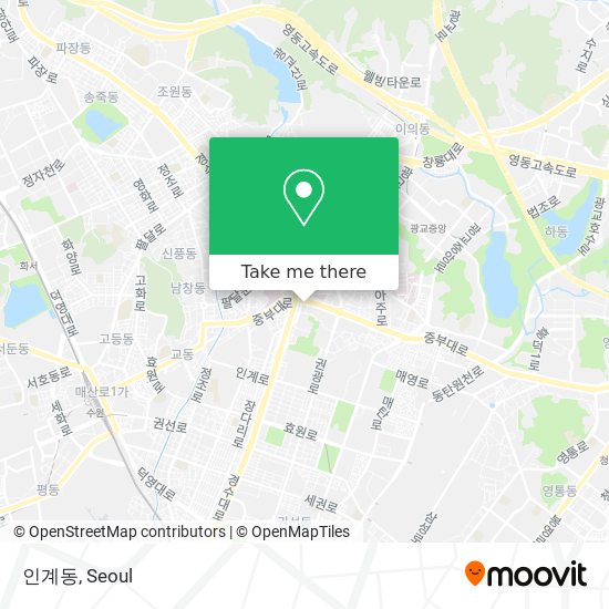 인계동 map