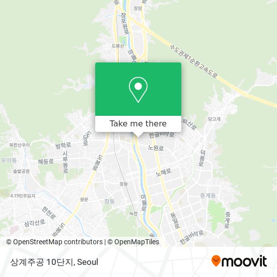 상계주공 10단지 map
