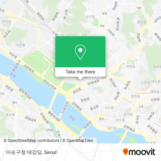 마포구청 대강당 map