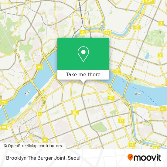 Brooklyn The Burger Joint map