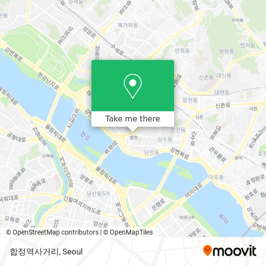 합정역사거리 map