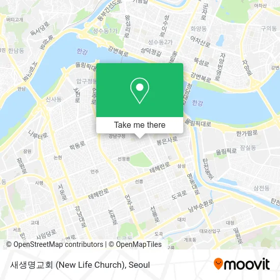 새생명교회 (New Life Church) map