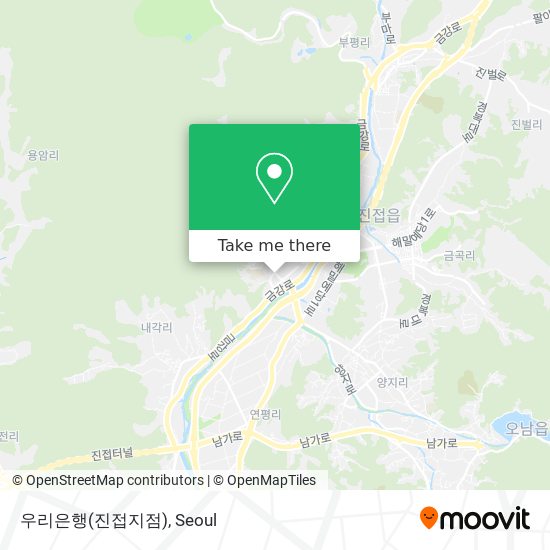 우리은행(진접지점) map