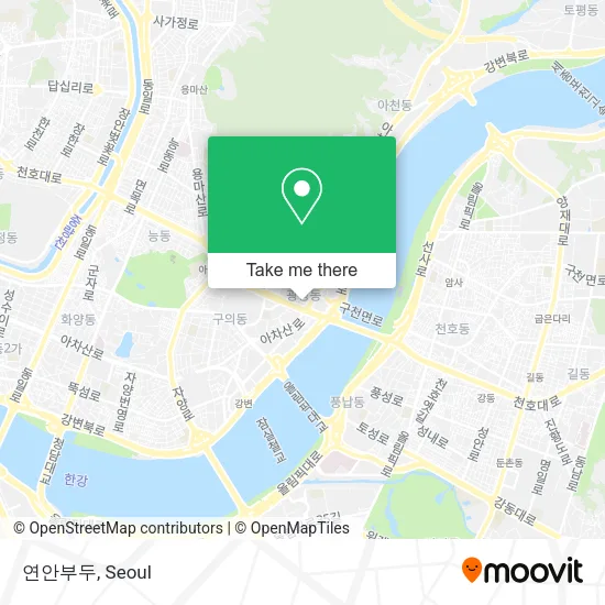 연안부두 map