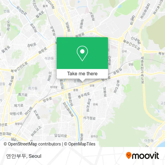 연안부두 map