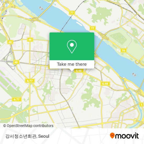 강서청소년회관 map