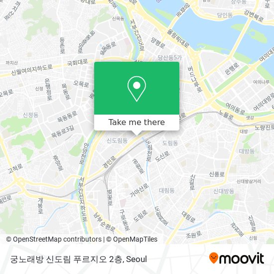 궁노래방 신도림 푸르지오 2층 map
