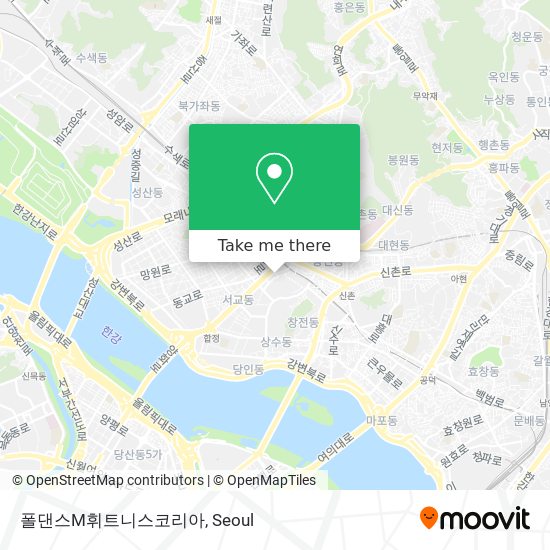 폴댄스M휘트니스코리아 map