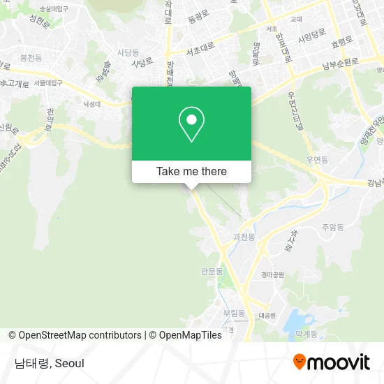 남태령 map